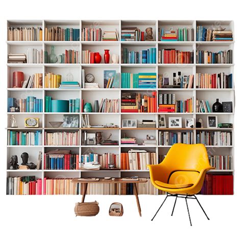 Beautiful Color Bookshelve, Bookshelve, Beautiful, Bookshelves PNG Transparent Image and Clipart ...