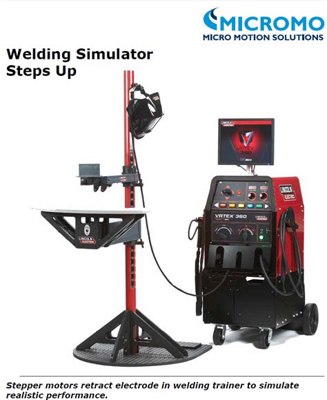 Welding Simulator Steps Up - Electronic Products