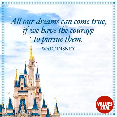 “All our dreams can come true; if we have the courage to pursue them.” —Walt Disney | PassItOn.com