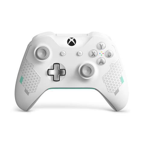 Microsoft Xbox One Wireless Controller, Sport White Special Edition ...