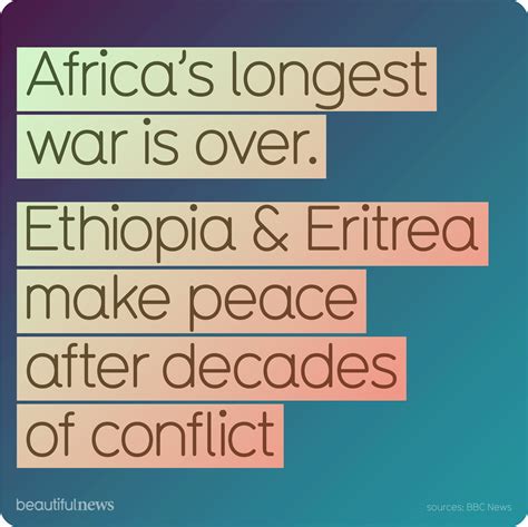 Africa’s Longest War Is Finally Over: Ethiopia and Eritrea Make Peace ...