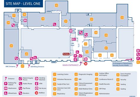 Maps, Directions & Parking - Grace Hospital