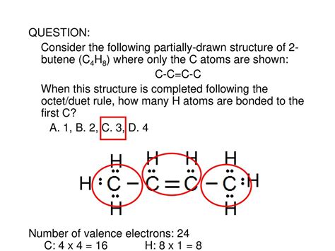 C4h8 Lewis Structure