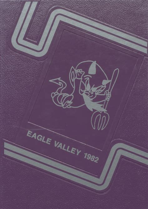 1982 yearbook from Eagle Valley High School from Gypsum, Colorado for sale