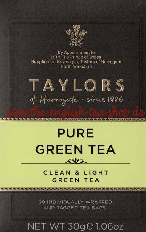 Taylors of Harrogate Pure Green Tea 20 Tea Bags