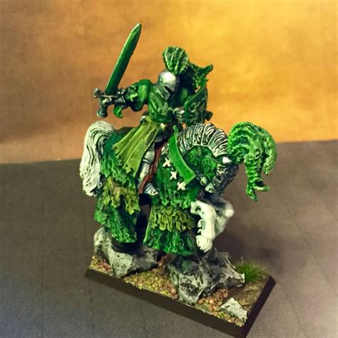 Green knight of bretonnia Stormcast Eternals, D&d Minis, Green Knight, Warhammer Fantasy, Love ...