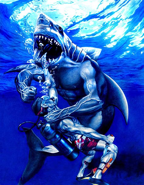 Sharkman by EricBaize on DeviantArt