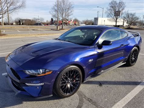 Kona Blue 2018 Ford Mustang