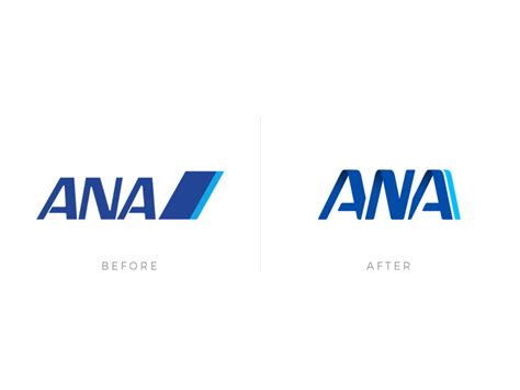 ANA logo | Before & After by Hesam Khoda on Dribbble