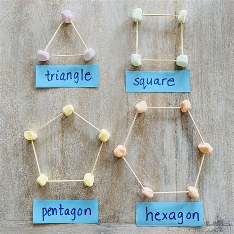 Marshmallow Shape Activity - Early Education Zone