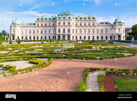 Belvedere palace and garden hi-res stock photography and images - Alamy