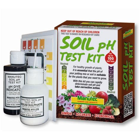 Manutec Garden Care Products Soil PH Test Kit | Bunnings Warehouse