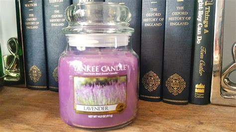 Lavender Yankee Candle (Medium) Jar Review - U me and the kids