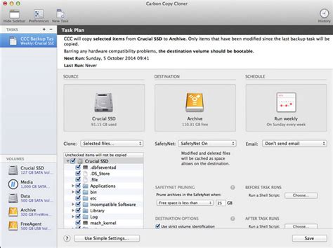 Carbon Copy Cloner 4 makes Mac cloning and imaging easier than ever