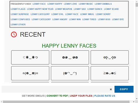 Lenny Faces Keyboard