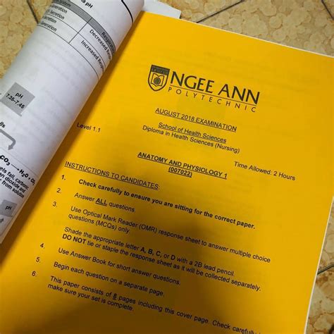 Ngee Ann Poly [Nursing] - Year 1 [Sem 1] Notes, Hobbies & Toys, Books ...