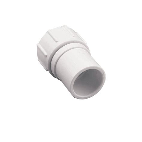 1/2 in. PVC Hose Adapter-10118H - The Home Depot