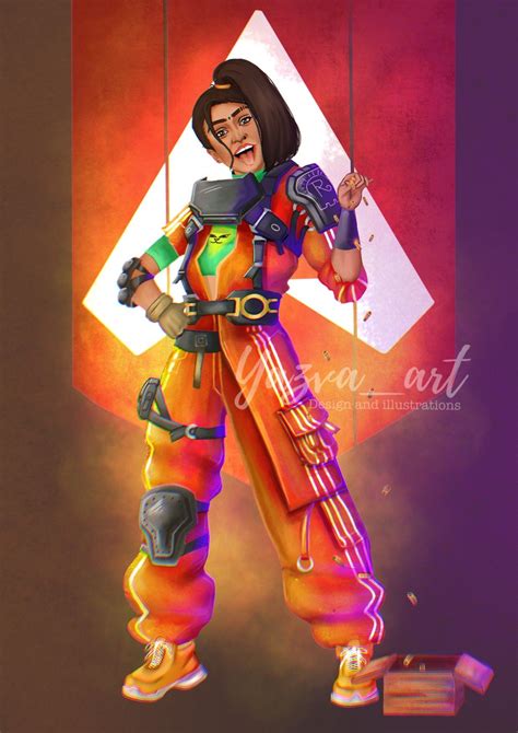 Apex Legends Rampart Fan Art