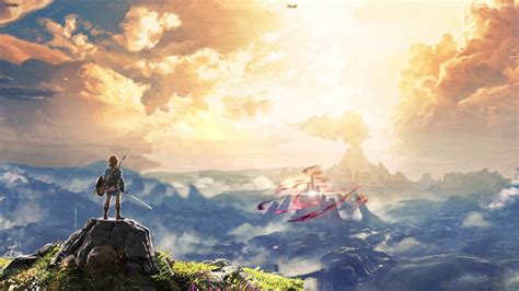 Legend of Zelda Breath of the Wild Animated Background - YouTube