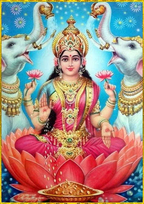 LAKSHMI DEVI | Hindu gods, Hindu art, Hindu deities