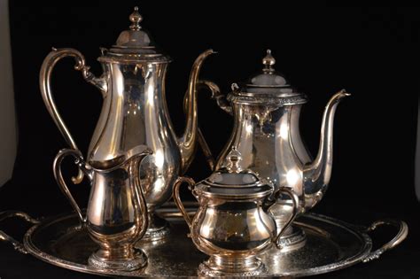 International Silver Camille Silverplate Tea Set