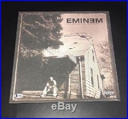 Eminem Slim Shady The Marshall Mathers Lp Signed Vinyl Album Authentic Auto Bas | Signed Vinyl Album