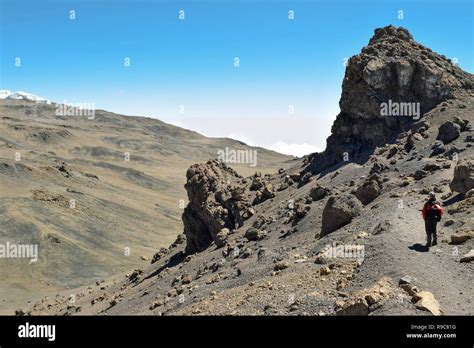 Above the clouds at Mount Kilimanjaro, Tanzania Stock Photo - Alamy