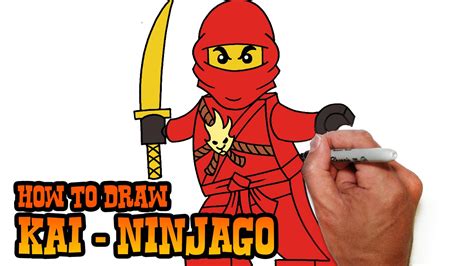 Ninjago Kai Drawing at GetDrawings | Free download