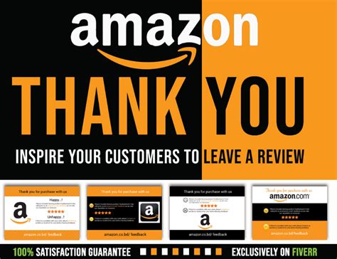 Mahfujahmed8643: I will design amazon thank you card and product insert ...