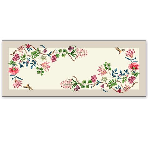 Corridore Runner Tovaglietta COLIBRI uni, Gobelin Jacquard – hesta