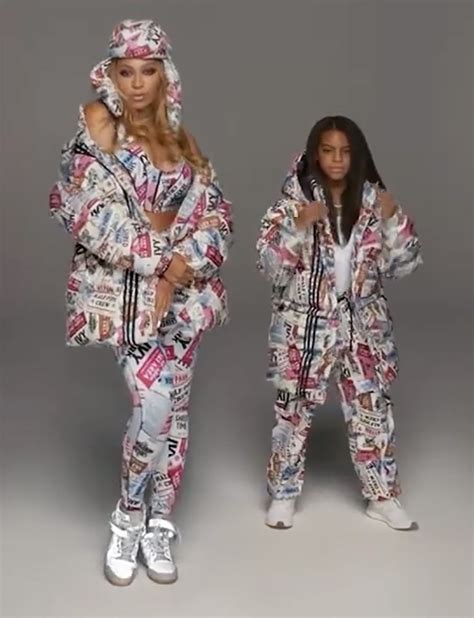 Beyoncé and Daughter Blue Ivy Model Together for Adidas x Ivy Park