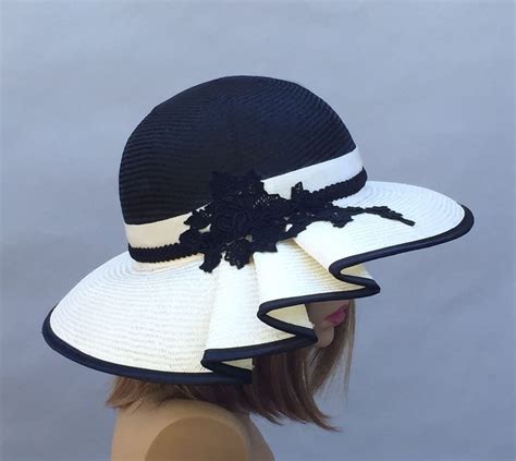 Kentucky Derby hat Claire beautiful straw hat with draped