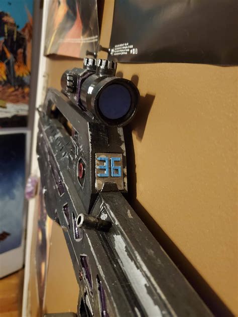 3D printed Halo 2 Battle Rifle : r/halo