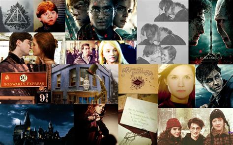 Harry Potter Collage Wallpapers - Wallpaper Cave