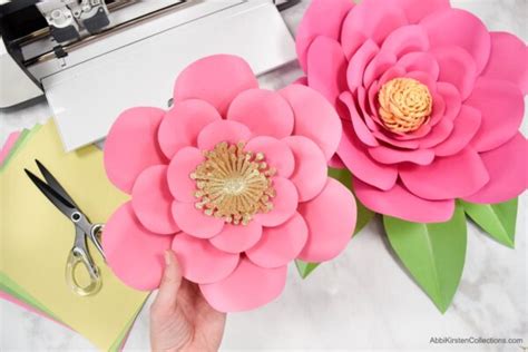 Diy Giant Paper Flowers With Stem | Best Flower Site