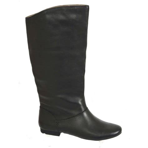 Clarks Newly Made Ladies' Black Leather Long Boots - Women from Charles ...