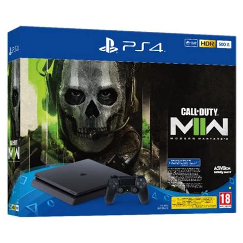 PlayStation 4 500GB Standard Console + Call of Duty Modern Warfare II ...