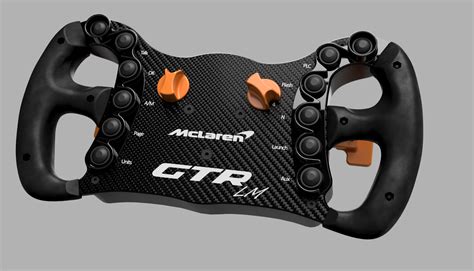 STL file McLaren Senna/720S GT3 Steering Wheel [DIY]・Model to download and 3D print・Cults