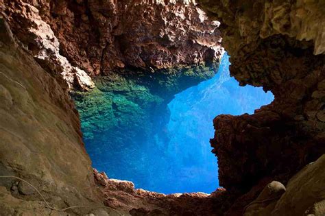 Chinhoyi Caves Recreational Park in Zimbabwe