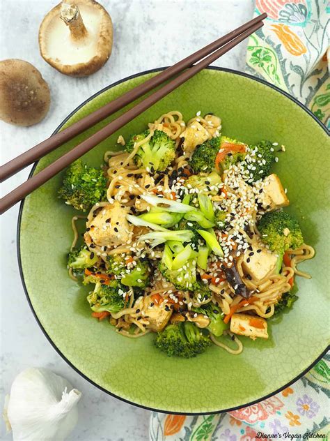 Easy Tofu and Shirataki Noodle Stir-Fry – Dianne's Vegan Kitchen