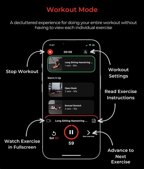 What is workout mode vs. video mode - [P]rehab