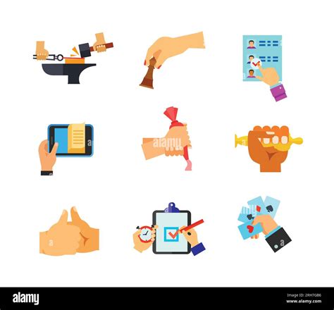 Hobby icon set Stock Vector Image & Art - Alamy