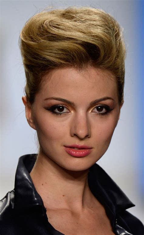 25 Best Pompadour Hairstyle Female – Home, Family, Style and Art Ideas