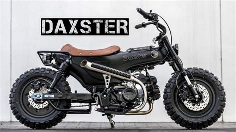 HONDA DAX ST125 | DAXSTER Custom by K-Speed - YouTube