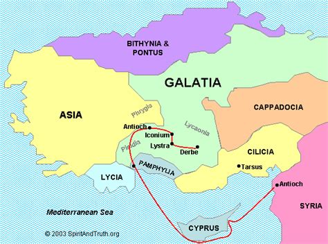 Acts 16:6-15 (NRSV) Galatia | Bible prophecy, Book of galatians, Galatia