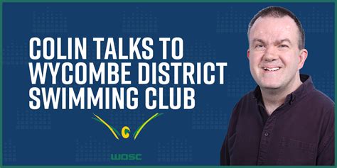 Colin talks to Wycombe District Swimming Club - Wycombe Sound