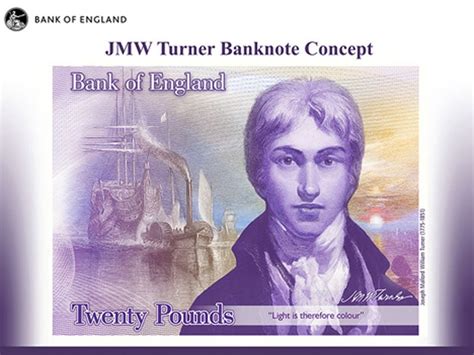 Bank of England unveils new £20 note design featuring JMW Turner | The Independent