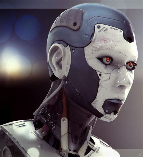 Cyborg Female by Lance Wilkinson | Cyborg female, Female cyborg, Cyborgs art