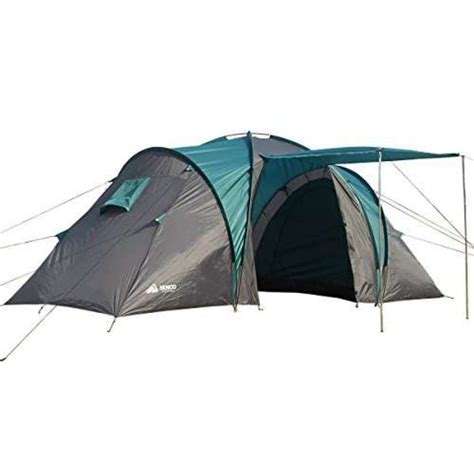 Semoo Waterproof, 4-Person, 2 Doors, 2 Rooms, 1 Vestibule, Family Tent For Camping with Carry ...
