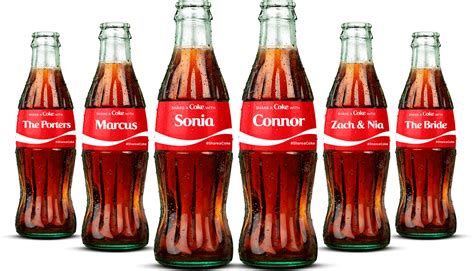 Personalized Glass Bottle 6-Pack | Coke Store